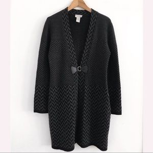 Soft Surroundings long Cardigan Coat size M